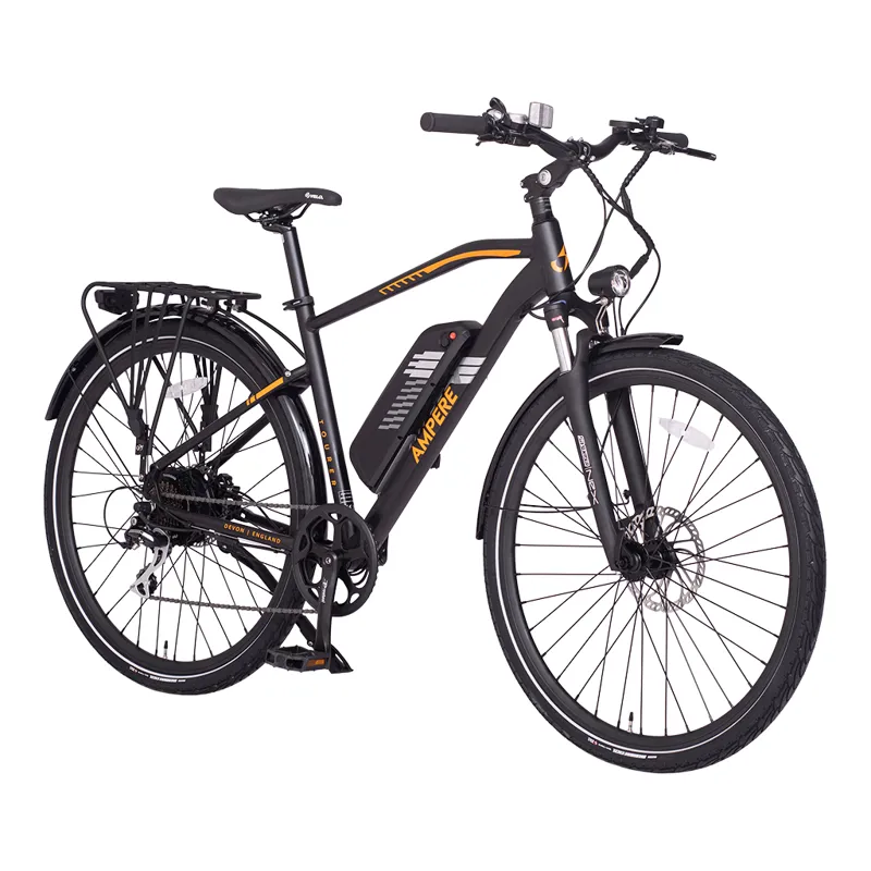 Ampere Tourer Electric Bike Crossbar Black-1